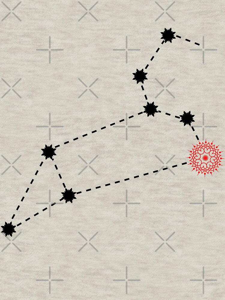 Magha Nakshatra Hindu Vedic Sidereal Astrology Constellation by EndlessDoodles