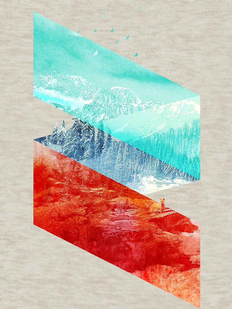 Mountain Stripes by robertfarkas Unisex
