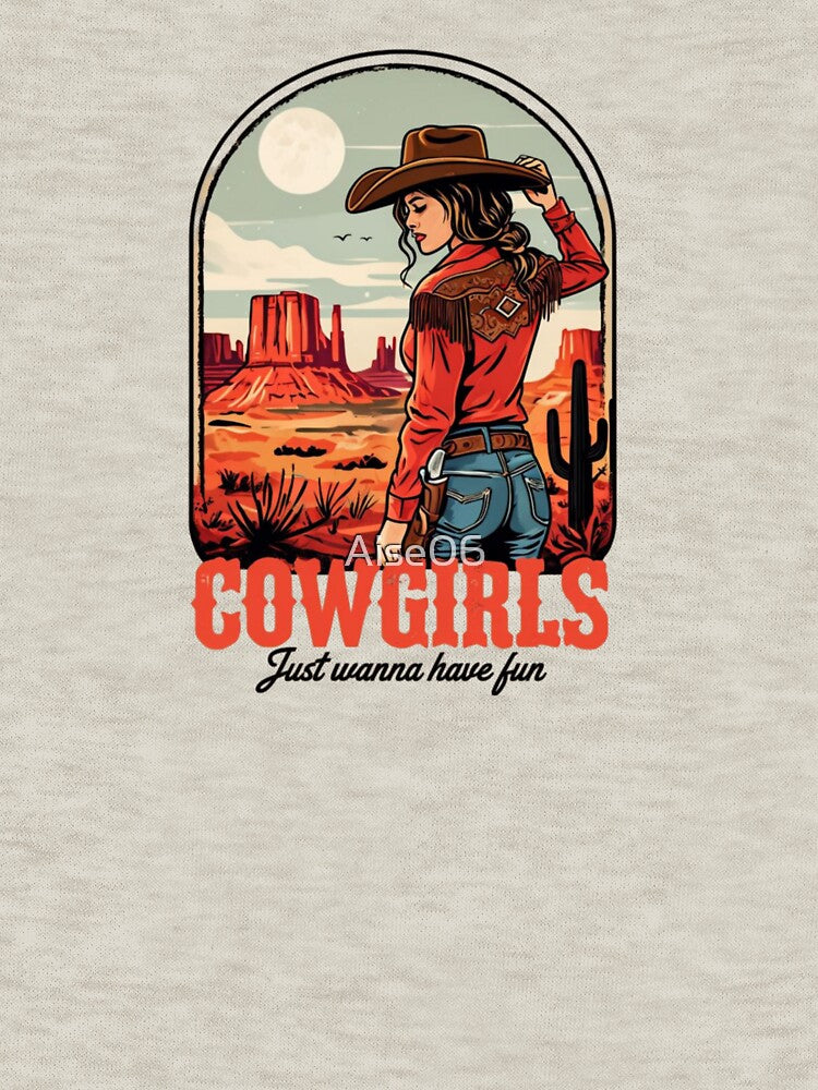 Cowgirl In Red Shirt by Aise06