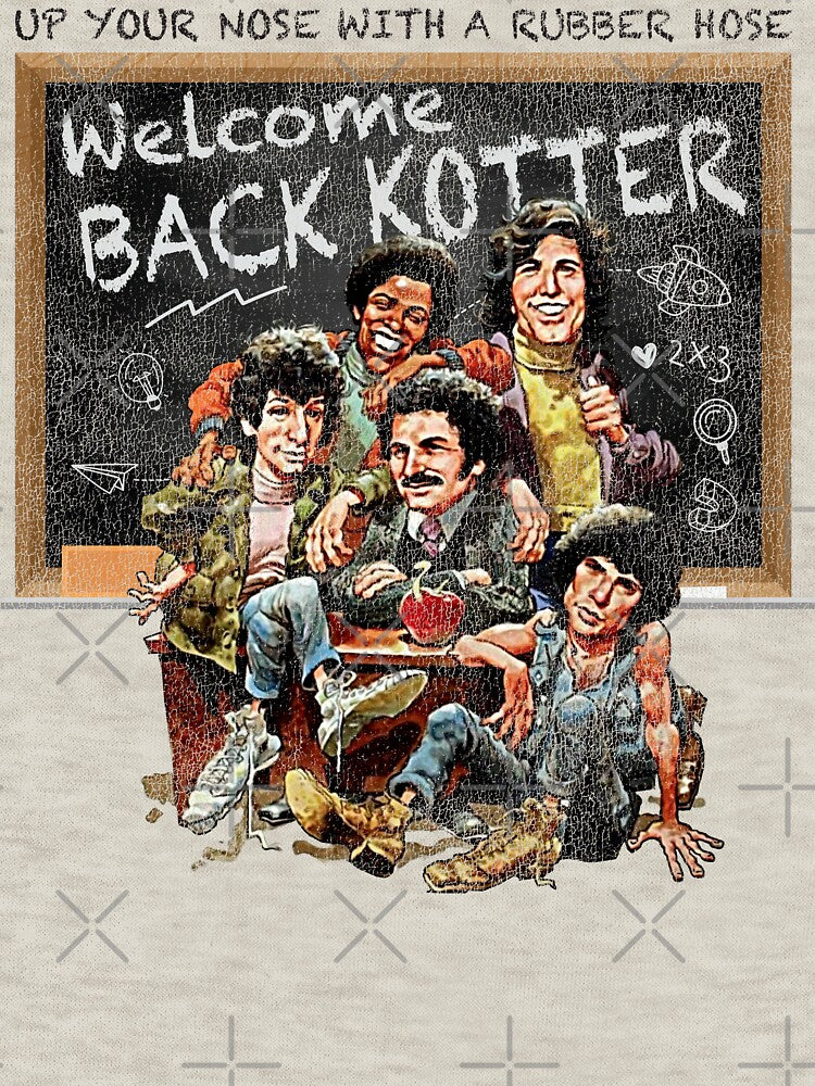 Welcome Back Kotter Vintage Worn by Alema Art