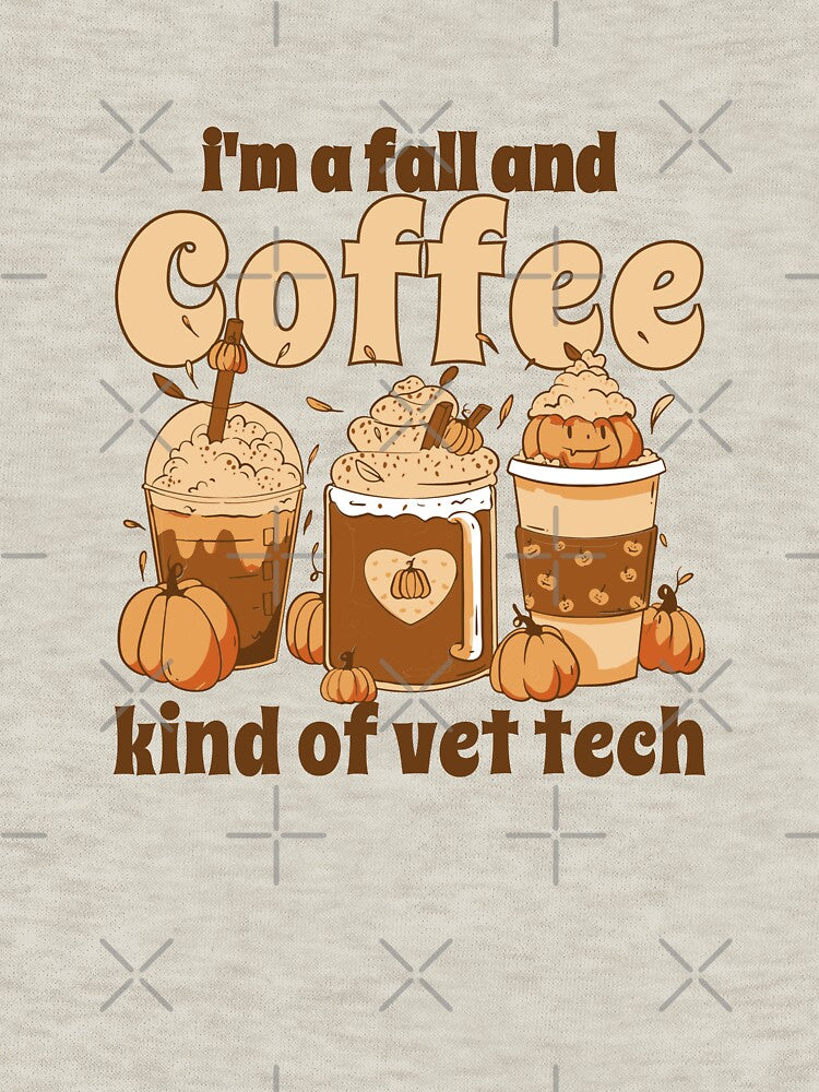 Vet Tech Fall Design for Veterinary Technologist or Veterinary Technician by TheBeesForYou