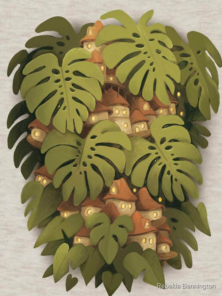 Monstera City by Rebekah Bennington Unisex