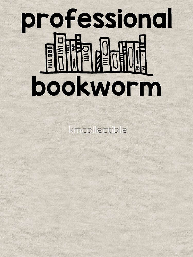 Funny Librarian Gift Professional Bookworm by kmcollectible