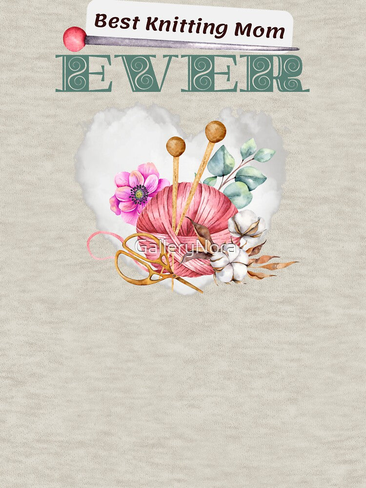 Best Knitting Mom Ever – for Mothers Day and Beyond by GalleryNora