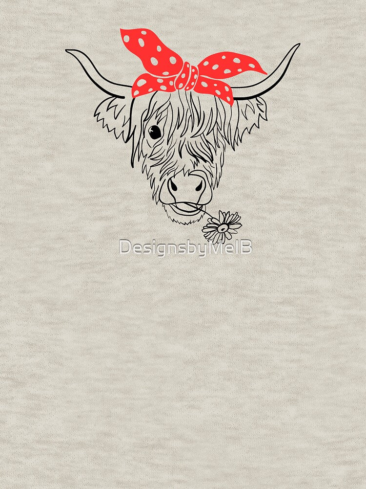 Highland Cow by DesignsbyMelB