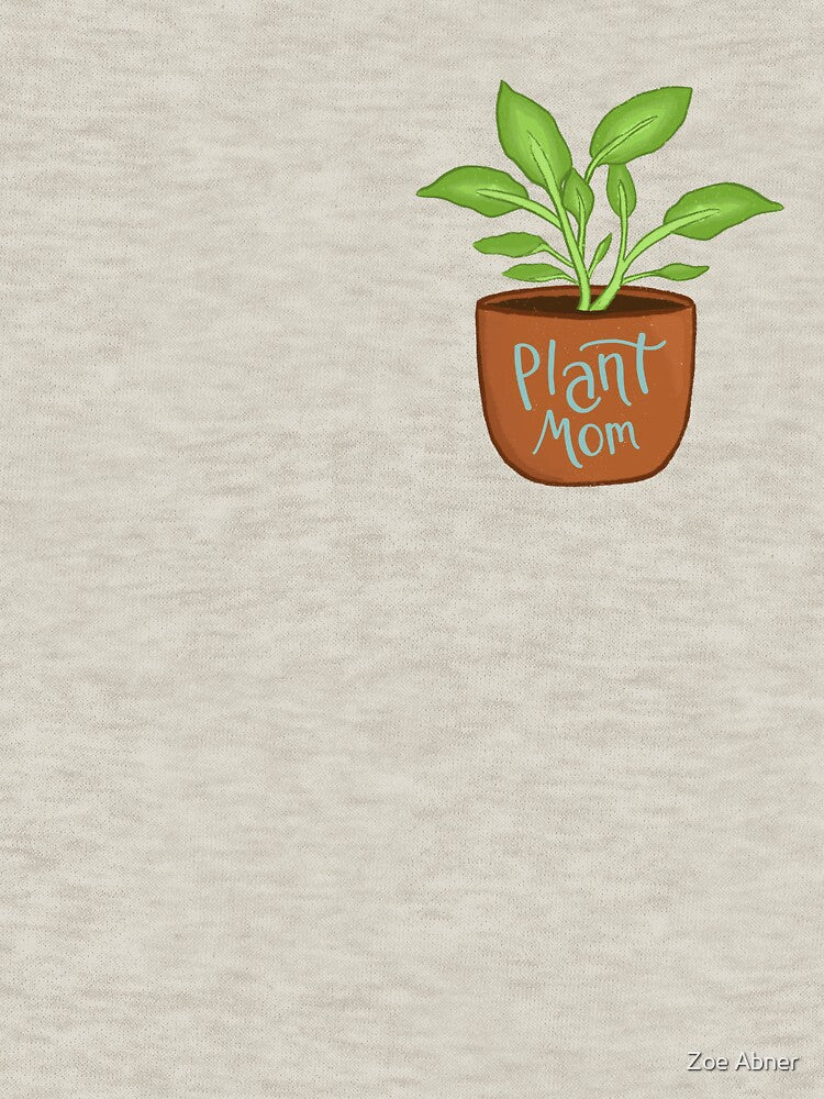 Plant Mom, Potted Plant by Zoe Abner