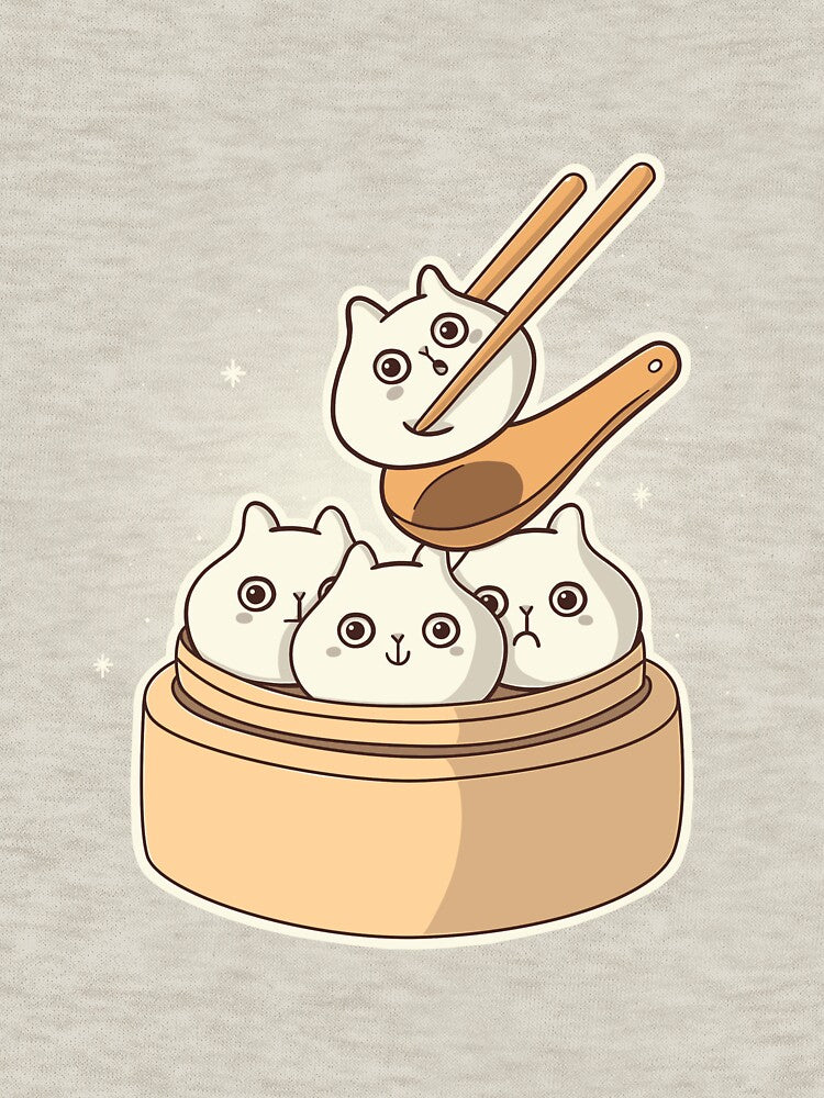 Dumplings meow by Freecheese