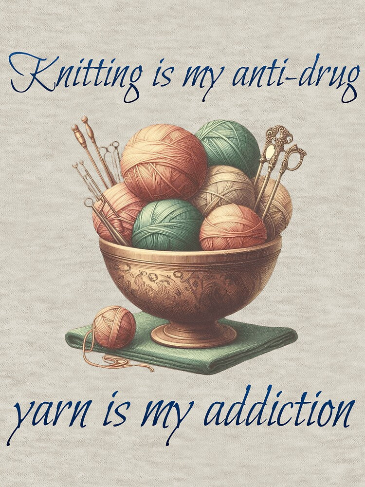 Yarn Junkie by HeadTurningArt