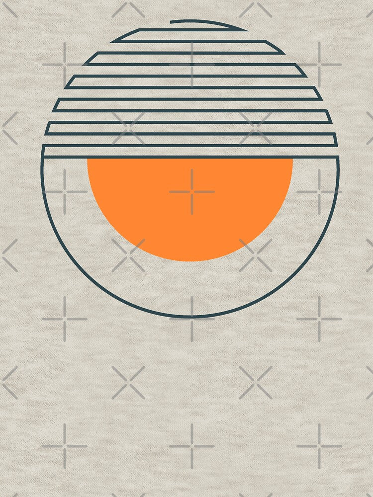 Sunset in Reverse, Minimalist Art, Simple Art by bluesky26