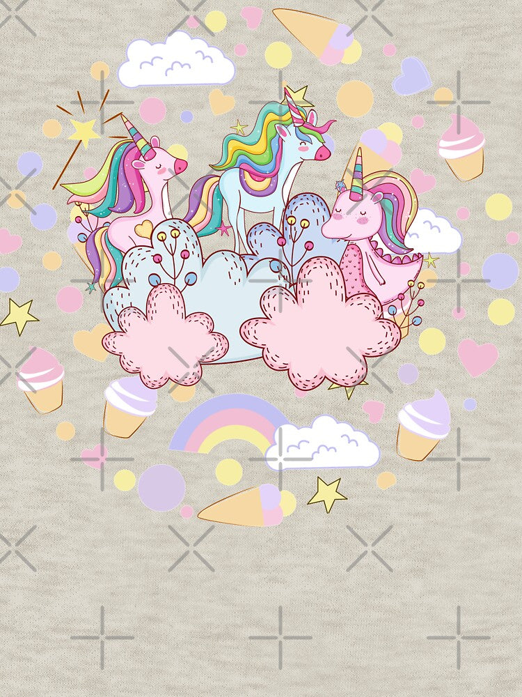 Twin Unicorn pastel heaven by GulQari