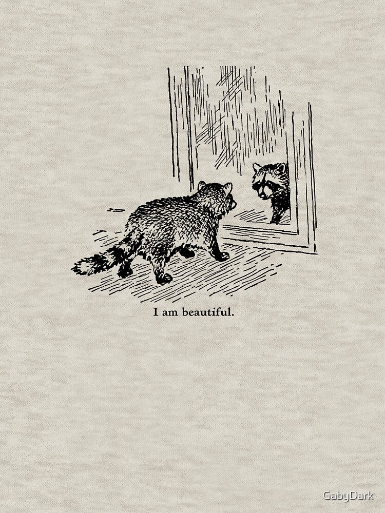 Racoon I'm beautiful by GabyDark