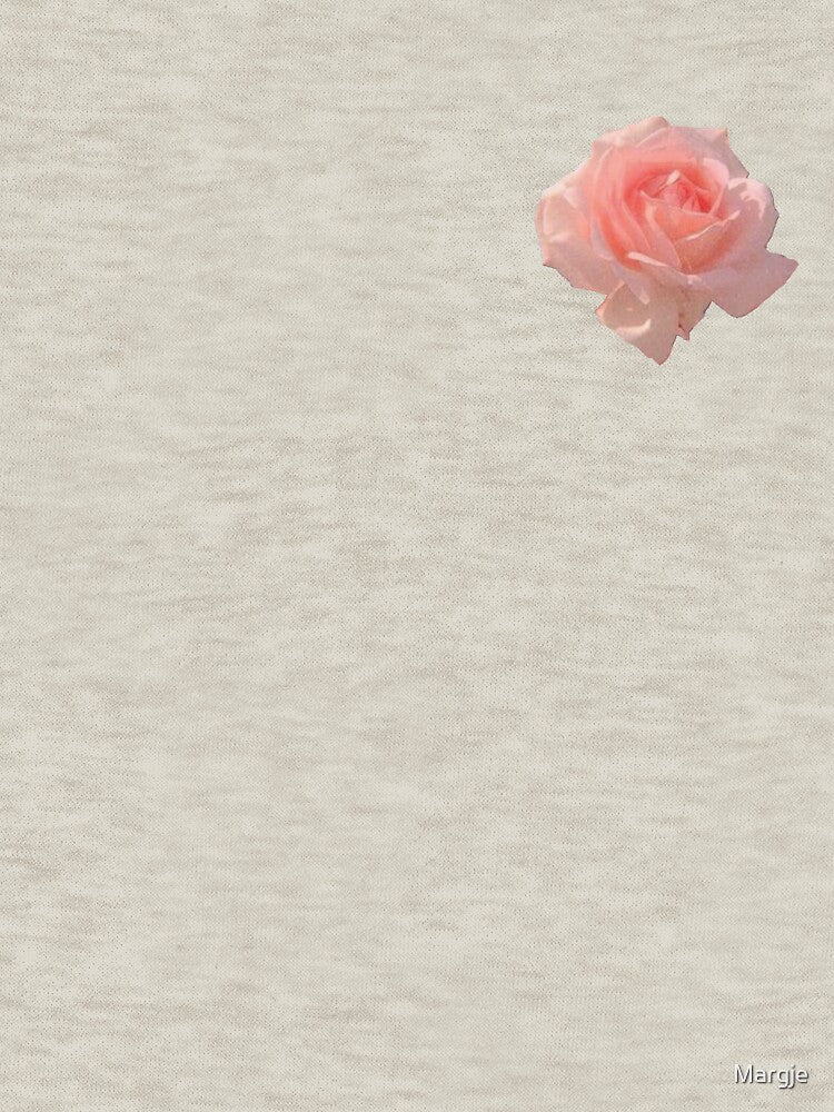 Cute aesthetic fun pink rose by Margje