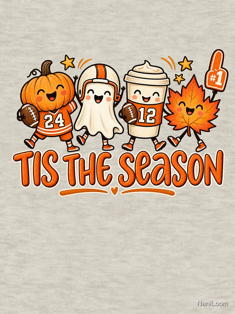 Cute Fall Football Season Design by NaniLoom