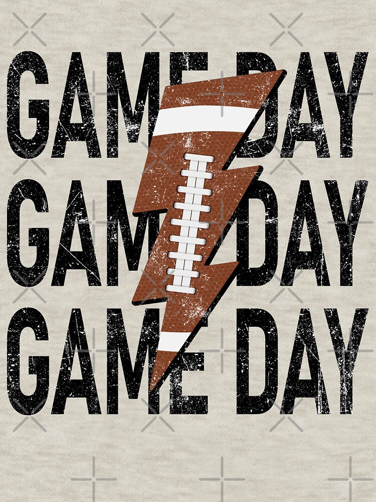 Game Day Football Tee American Football Sport by elecheria
