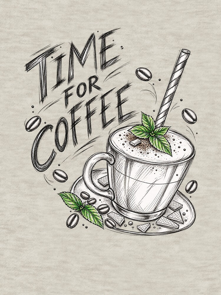 Time for Coffee – Vintage Coffee Sketch by NOVS·94