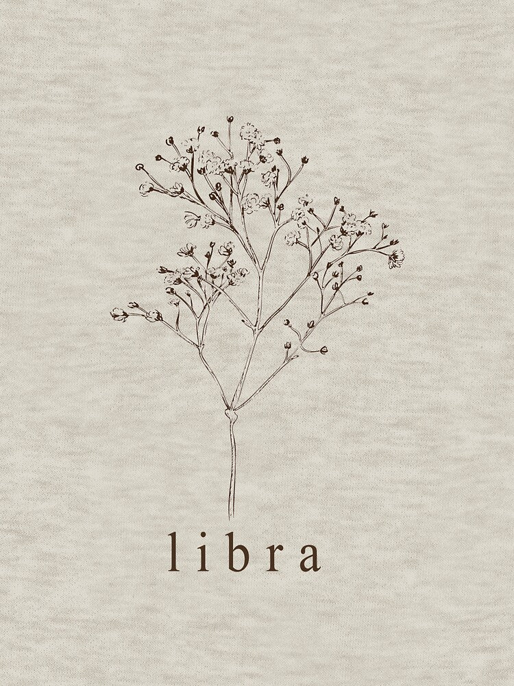 Libra Botanical Zodiac by mandeegirl17