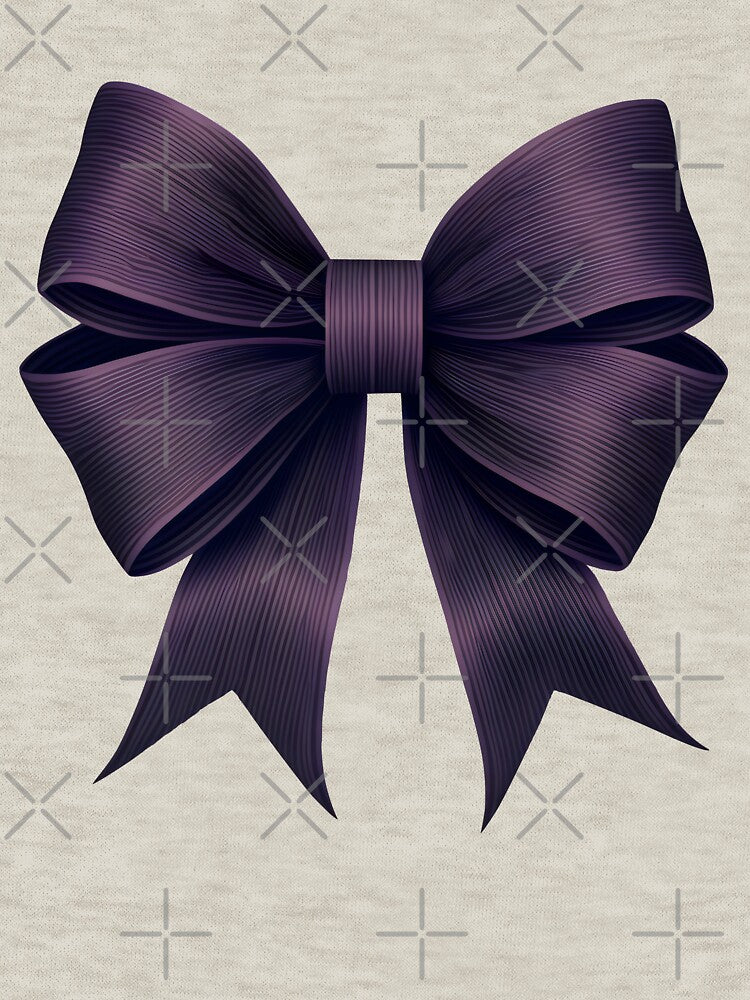 Purple Bow by Suzieprint
