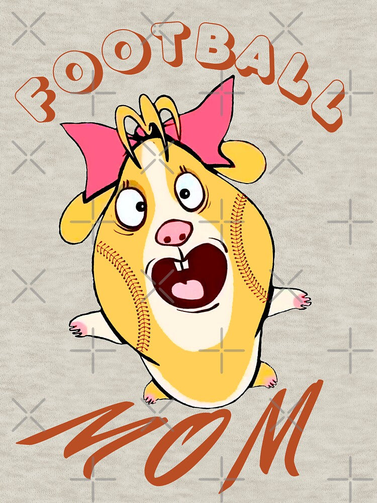Football Mom, Sports Design for Mom, Mothers Day Gift by PrintGood