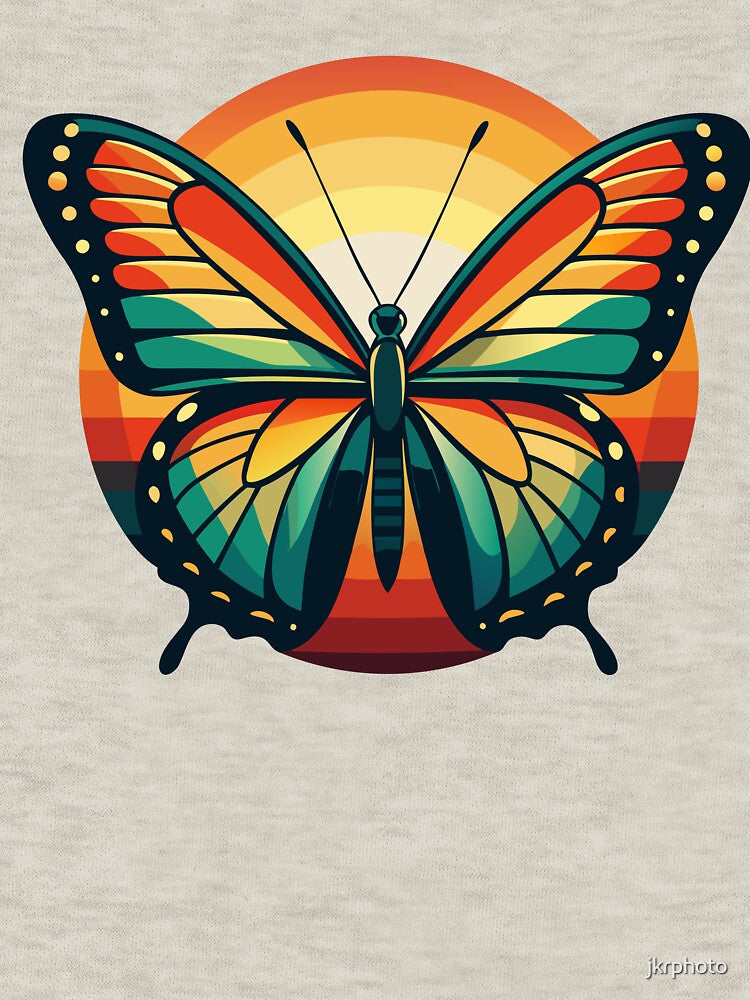 butterfly sunset by jkrphoto