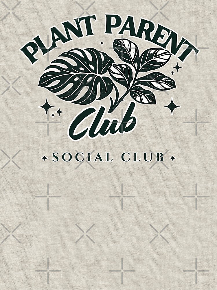 Plant Parent Club Social Club Badge Emblem by chattsuede