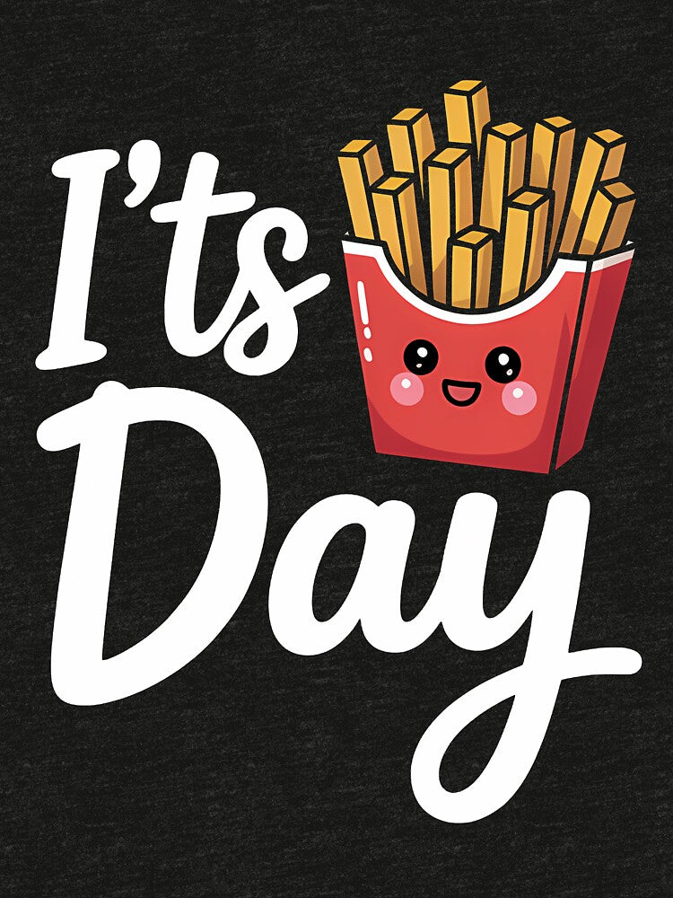 It's French Fries Day French Fry Kawaii by SapfireStuArt