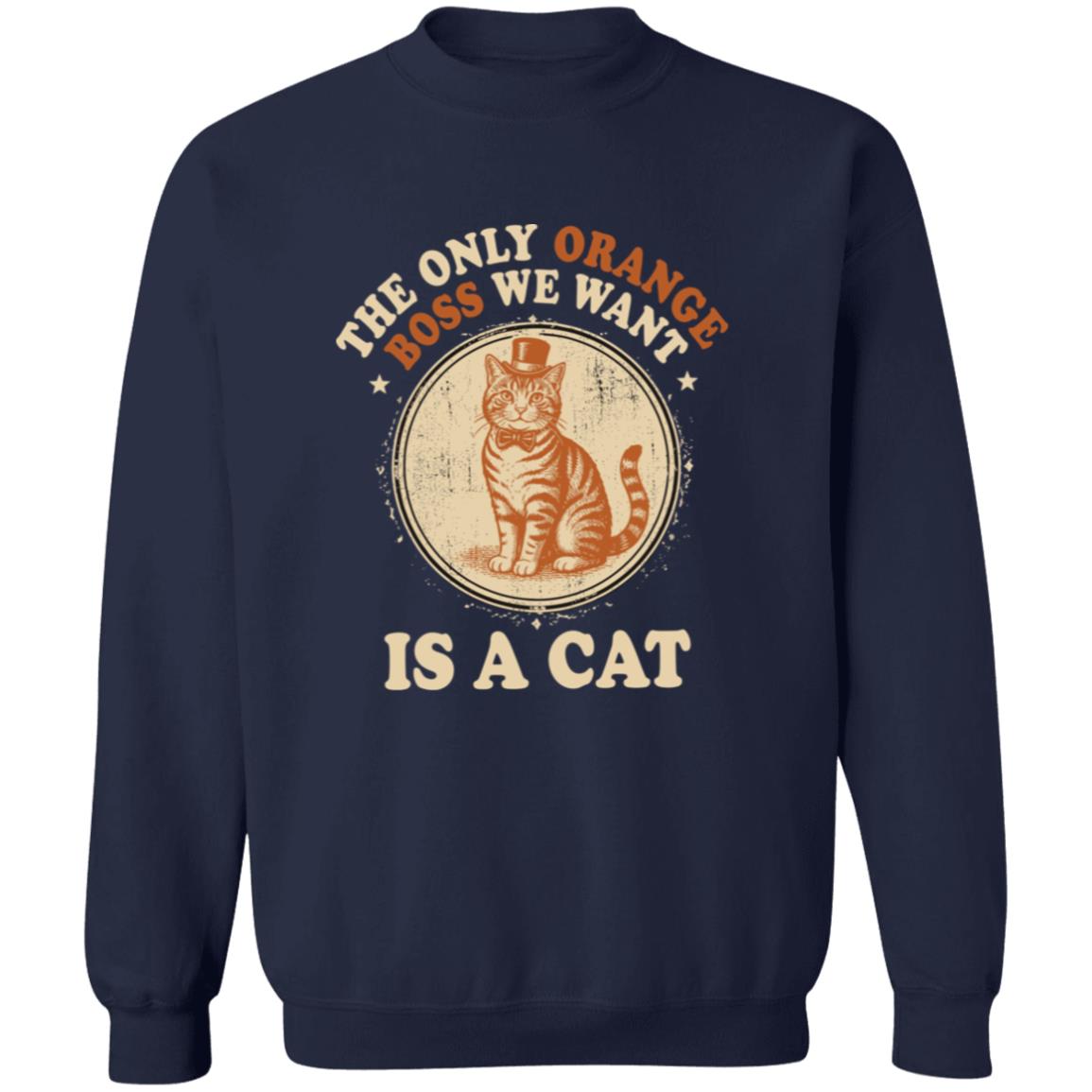 Jimmy Kimmel The Only Orange Boss We Want Is A Cat Shirt