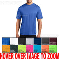 Mens Moisture WIcking Performance Gym Athletic S M L XL 2XL 3XL 4XL UPF Unisex