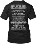 Beware Psychologist Made in the USA Size S to 5XL Unisex