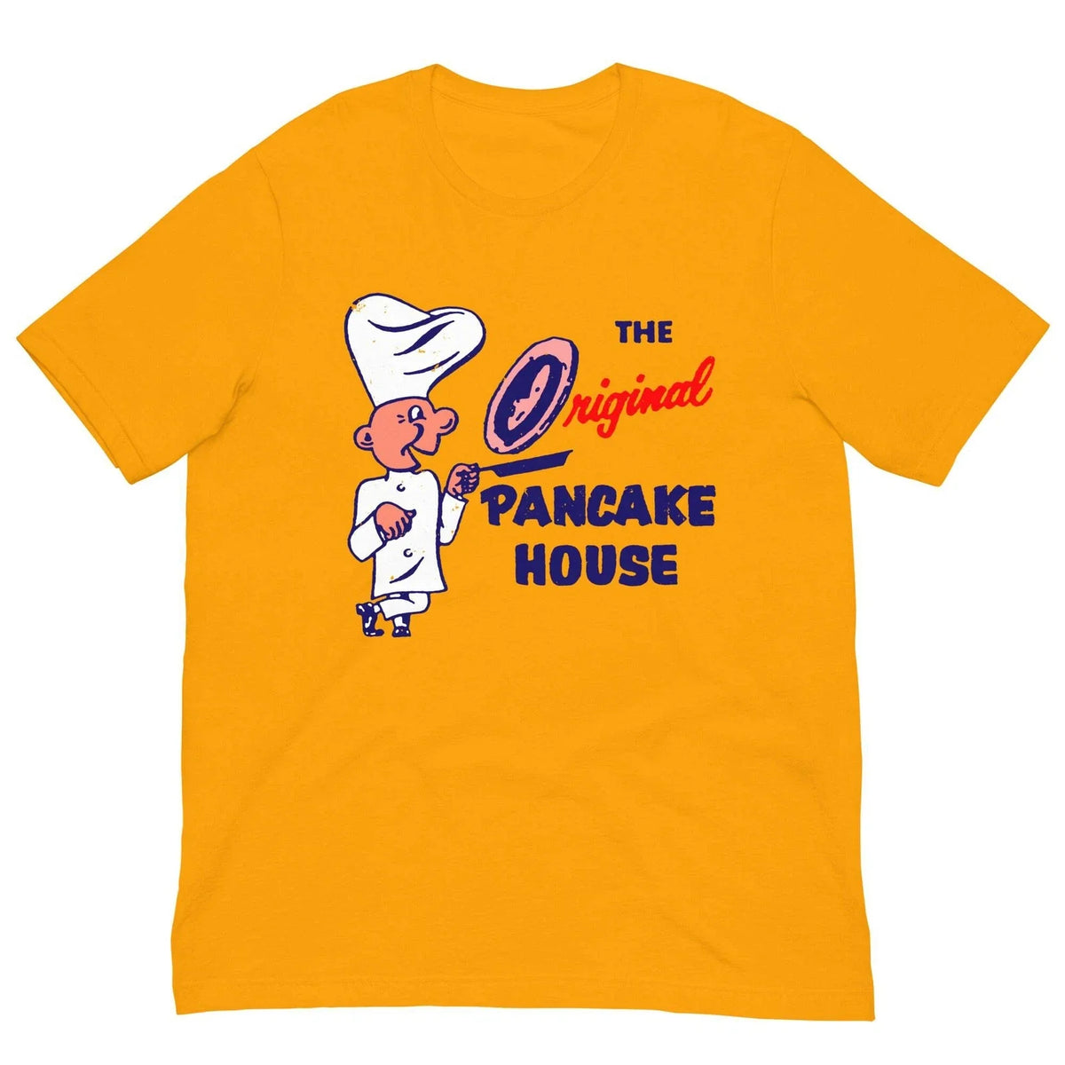 Vintage Retro T Shirt Original Pancake House Foodie Graphic Tee For Men Women Unisex