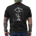 Vintage Shroud of Turin Holy Face of Jesus Christian Religious ON BACK Unisex