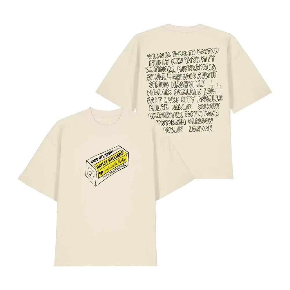 Hayley Williams Good Dye Young Bachelorette Party 2026 Tour Graphic T-Shirt