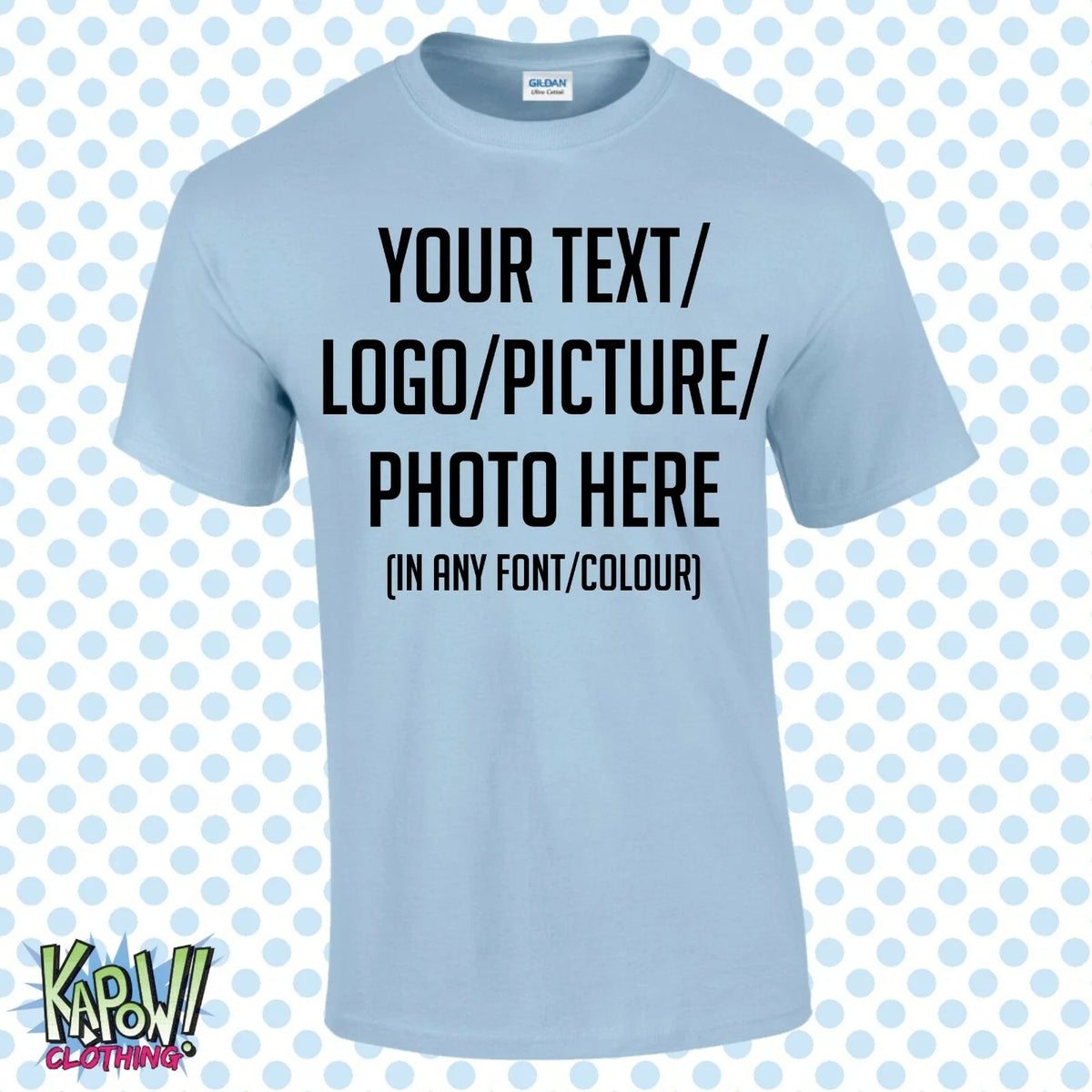 Custom Personalised Men's Printed Name Funny Work Stag -Your text/logo 7 Unisex