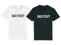 BAR STAFF PUB BAR WORK Festival Club Workwear Uniform Top Tee Unisex