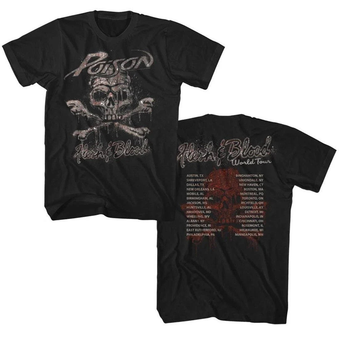 Poison Flesh and Blood World Tour Unisex