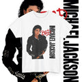 Michael Jackson Cotton s Graphic Print Unisex MJ Bad Black Or White Tees Unisex