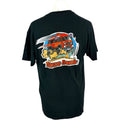 Large T Shirt Mens Black Tourist Van Life Travel Holidays Graphic Gildan Tee