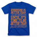 Everyone Is Better Than Jalen Brunson Knicks Graphic T Shirt Vintage Fan Tee Unisex