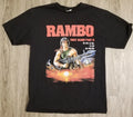 Rambo First Blood Part 2 Men's T Shirt Movie Poster Merch MEDIUM Unisex