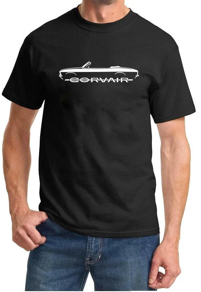 1965-69 Corvair Convertible Classic Outline Tshirt NEW Unisex