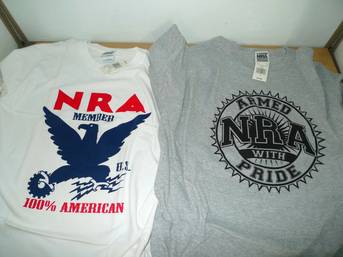 NRA Patriot s New Old stock(National Rifle Association)Lg, XL & 2XL sizes Unisex