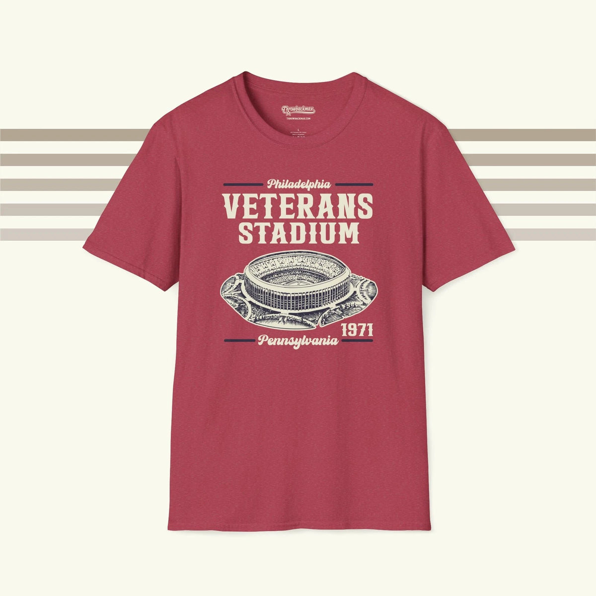 Veterans Stadium Ballpark Premium T-Shirt - Philadelphia Phillies Baseball