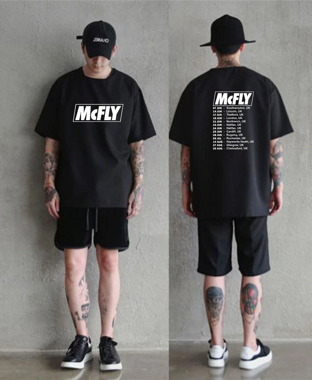 McFly Band UK Tour 2026 Music Concert Lovers Venue Dates Fan Printed Top Unisex