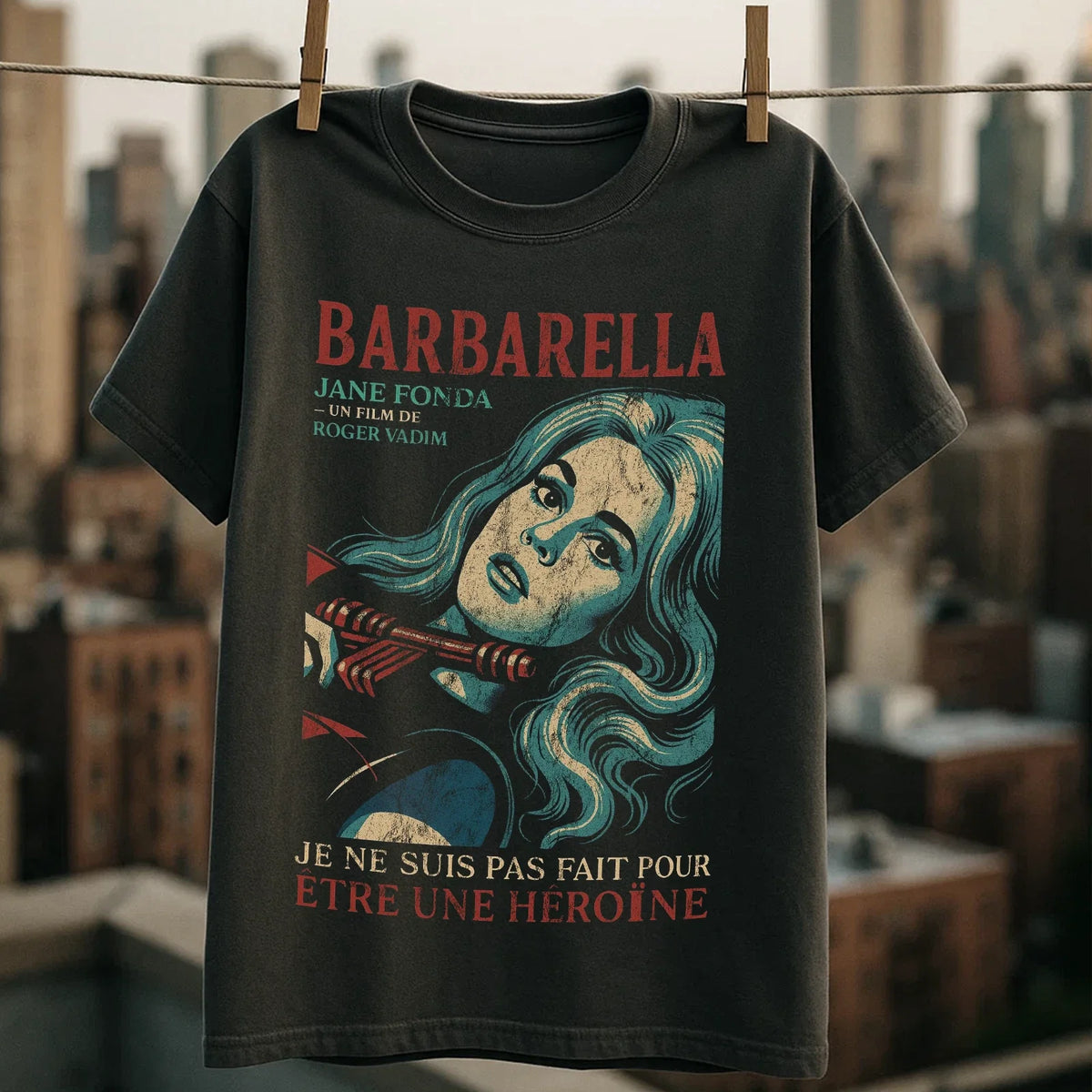 Vintage Barbarella | Retro Sci-Fi Unisex Tee, LGBTQ Girl Power Gift Unisex