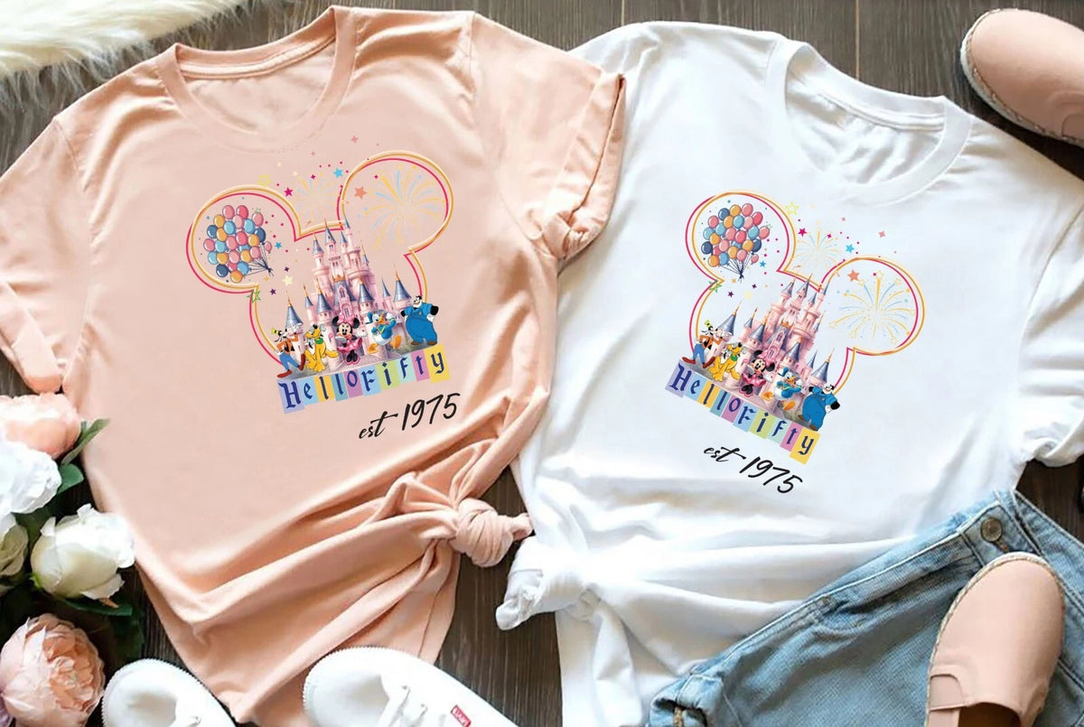 50th Birthday shirt, Bithday Squad, Custom birthday gift, HelloParty 50