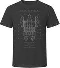 Corn Planter Patent Blueprint Farmer Seed Planting Farm T Shirt