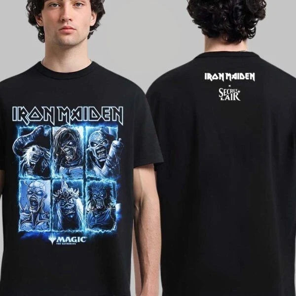 Ironn Maidenn Secret Lairs Eddie Unchained Magic The Gathering Two Sided Unisex