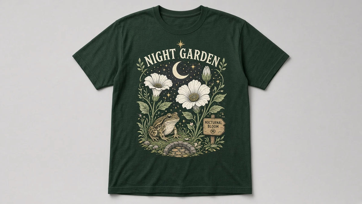 Night Garden Soft Graphic Tee