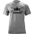 US Army Armor Branch Insignia Crossed Sabers Veteran Graphic Unisex