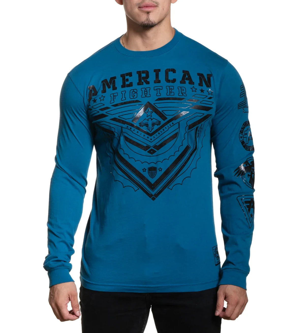 American Fighter Men's L/S Barnhill Unisex