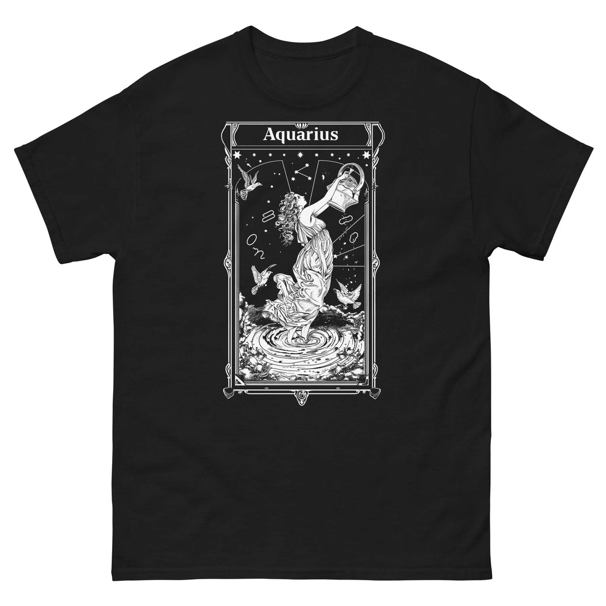 Aquarius Zodiac Sign Astrology Magic T-Shirt
